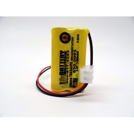 5pc T&B, KAUFEL 850.0095 Emergency Light Battery 2.4V 1.1Ah
