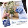 Beavorty Artificial Soap Flower Box 9 Rose Flower Soap Box