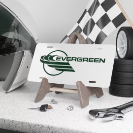 Evergreen Airlines Vanity Plate