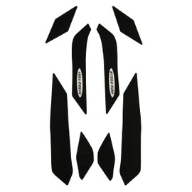 Hydro-Turf 2-Tone Cut Diamond Mats for SeaDoo Spark 2-Up 2014-2020 (Blue on Black)