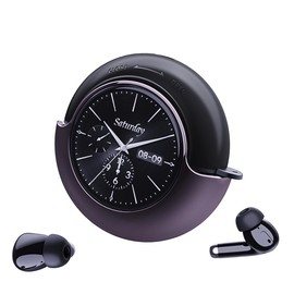 TDW Wireless Earbuds with Smart Touch Screen Earphones Bluetooth 5.4 Headphones in Ear with Calls Noise Cancelling Mic & HiFi Stereo, IPX5 Waterproof Ear Buds LED Display Control