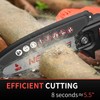 Mini Cordless Chainsaw Kit, Upgraded 6" One-Hand Handheld Electric Portable