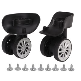 Natudeco Replacement Luggage Wheel Rotatable Travel Suitcase Caster Parts Accessories Luggage Suitcase Caster for Repair Replacement