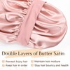 Yanibest Silk Bonnet for Sleeping Women, Double Layer Hair Satin
