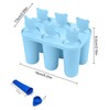 DULKET Ice Lolly Moulds with Sticks, Ice Lolly Moulds, Ice-Cream