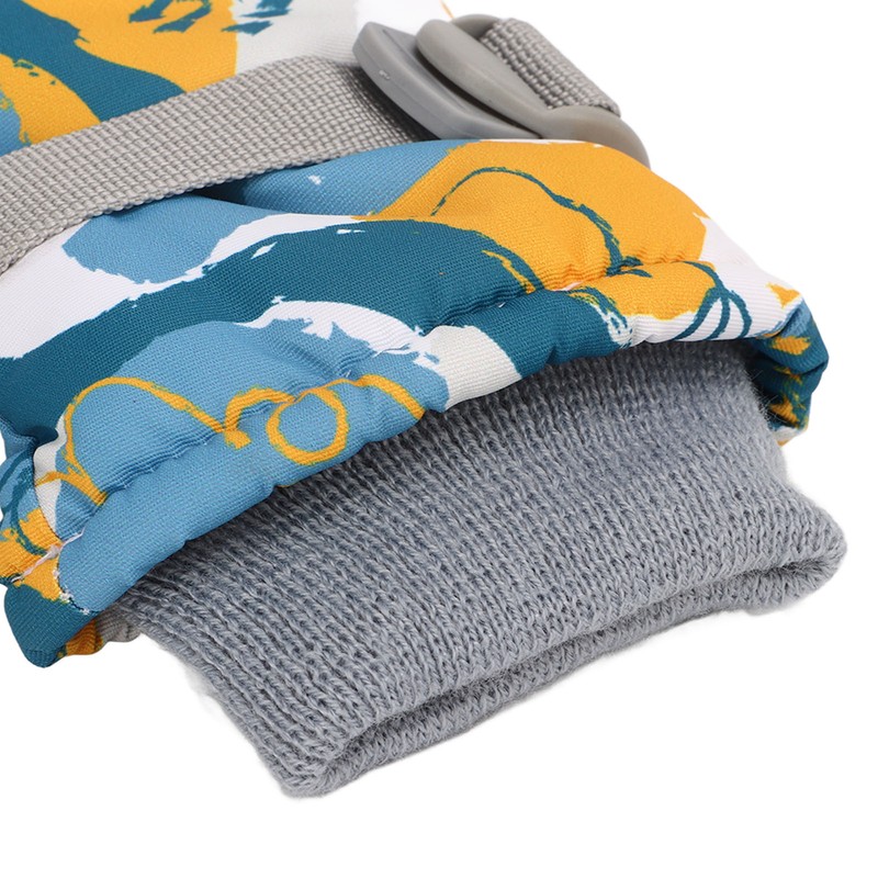 1 Pair Children Warm Gloves Windproof Waterproof Thicken for Winter