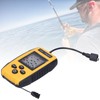 Fish Finder LCD LED Visual Echo Sounder Alarm Fishing Transducer