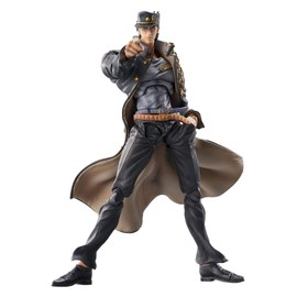 JoJo's Bizarre Adventure Part 3: Chozo Kado Jotaro Kujo 1.5 Super Action Statue Figure, Multicolor