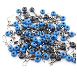 TFS Angling Bead swivel snap lock feeder links 10 or 20 pack (10 Pack)