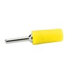 100Pcs Banana Plug Male Nickel Plated Brass Pin Straight for