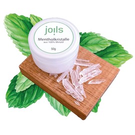 JOILS Sauna Menthol Crystals – 50 g 100% Natural Pure for Your Sauna – Mint