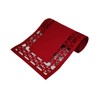 Shop4allsorts Snowflake Christmas Table Runner Red Felt Mat Xmas Dinner