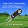 Galant & Wedge Golf Marker Magnetic Hat Clip Retractable Green