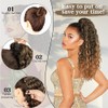 Drawstring Ponytail Extension Curly Hair Extensions, Synthetic Pony Tails Extensions