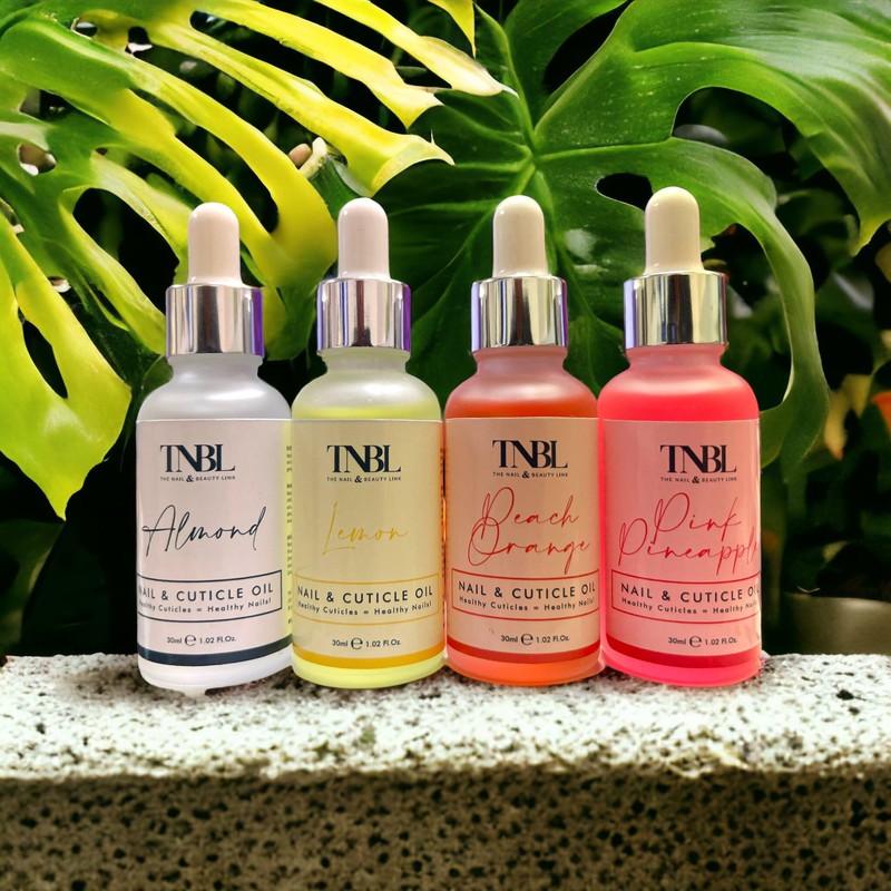 TNBL Pink Pineapple 30ml Nail & Cuticle Oil Dropper -