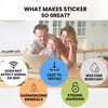6 Pcs Phone EMF Neutralizer Protection Stickers for Smart Phones