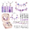 Kit Para Hacer Pulseras, Suministros Para Hacer Joyas,violet