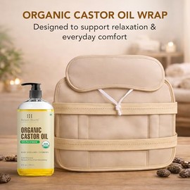Botanic Hearth Rosemary Castor Hair Oil, 6.7 Fl Oz (198 ml) | Cold-Pressed, Hexane-Free | 100% Natural & Vegan Formula | Nourishes Hair & Scalp & Softness and Shine | Suitable for All Hair Types