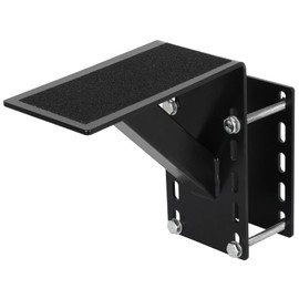 MECTL Frame Mounted Trailer Step,Boat Trailer Step,Supports up to 300 lbs,Non-Slip Surface (1 Pack, Black)