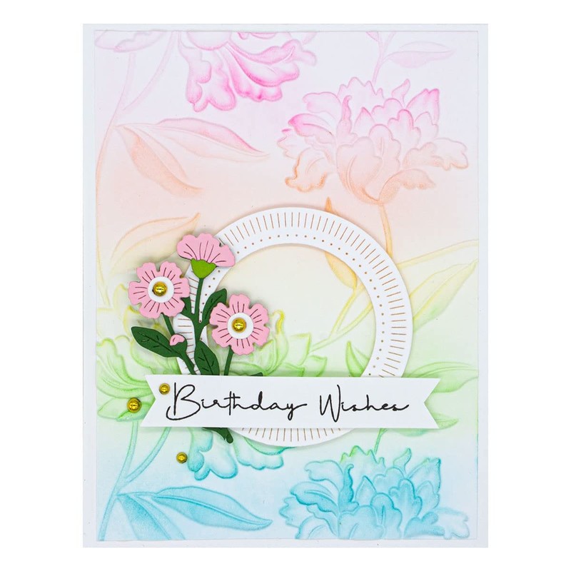 Spellbinders Bellissimi fiori opachi