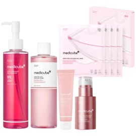 Kit Medicube Pdrn Adn De Salmón Skincare Set De 5 Piezas                                                                                              
