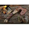 QEPAA CRAFTS 13” Inch Valhalla Axe – Carbon Steel Viking