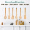 6PCS Wooden Kitchen Utensils for Non-Stick Cookware Tool Set Complete