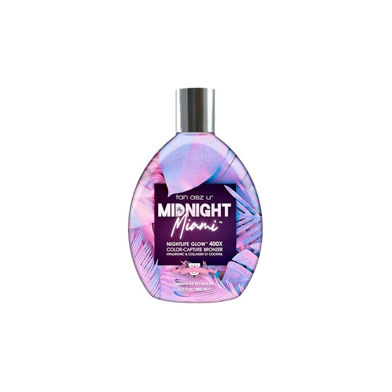 Tan Asz U Midnight Miami 400x Colour-Capture Bronzer Tanning Lotion