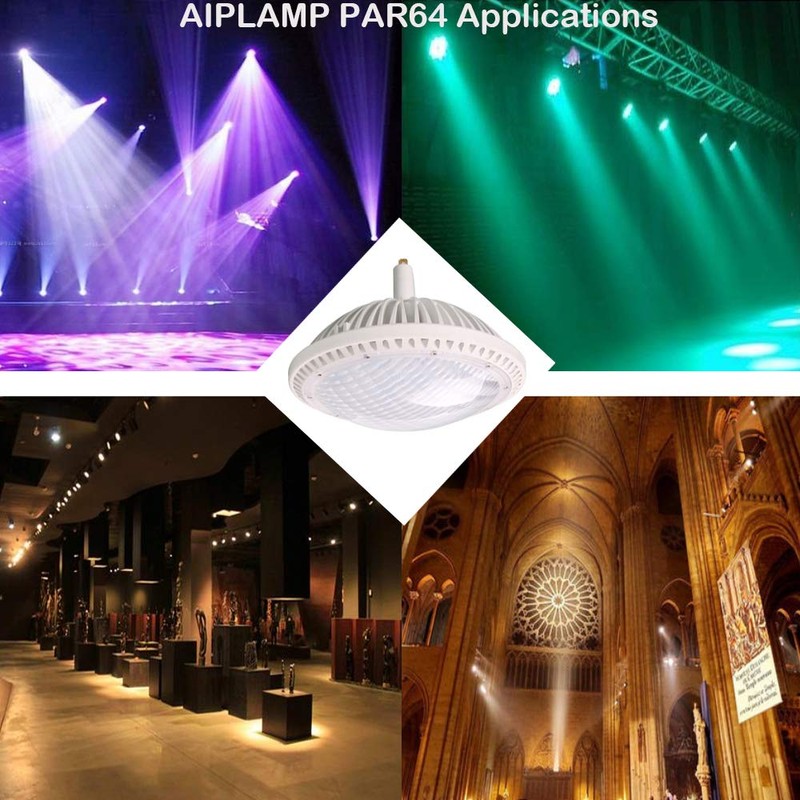 AIPLAMP Par64 Bulb LED 40W Dimmable, 500Watt Halogen Equivalent, 6000K
