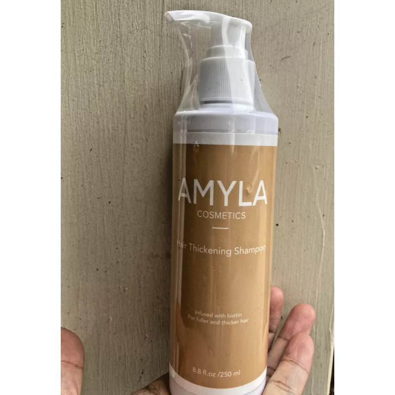 Amyla Cosmetics Hair Thickening Shampoo 8.8oz (250ml) New EXP 2/2027