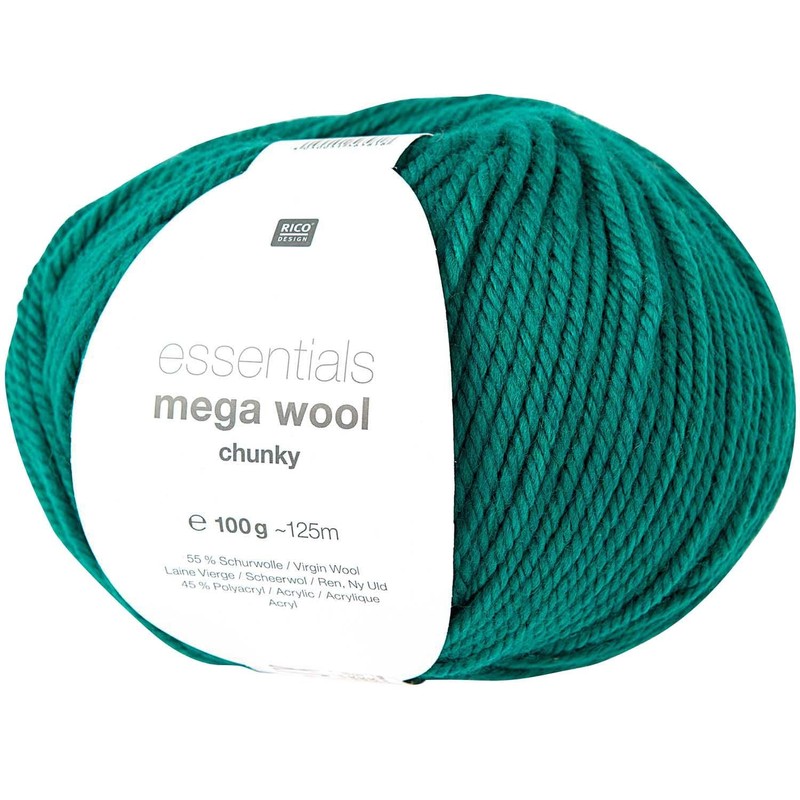 Rico Design Essentials Knitting Ball 125m Green