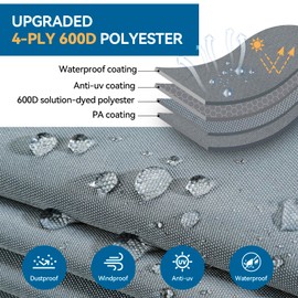 Durable 600D Tire Storage Bag,Large Tyre Dust Protective Cover with Waterproof Zipper, Spare Stack Storage Tire Cover for Indoor/Outdoor Use,Universal Fits Trucks,SUV,Jeep,Car,Trailer,RV,Camper Wheels