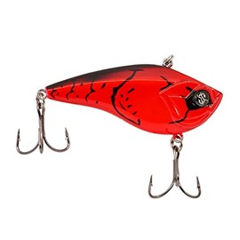 Googan Squad Klutch Lipless Crankbait, Bass Pro Fishing Lure - 2-1/2 in, 1/2 oz Flaming