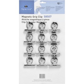 Business Source Magnetic Clip, Silver (58507BD)