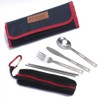Magna Stainless Cutlery Set for 4, 13 Piece Compact Storage