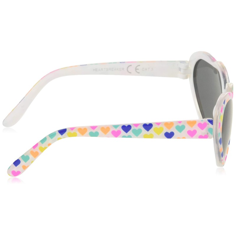 Eyelevel Girl's Heartbreaker Sunglasses White One Size