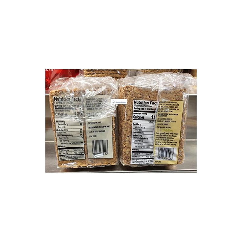 Cracker Trader Joe’s Norwegian Crispbread and Norwegian Crackers Seeds &