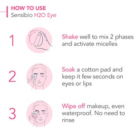 BIODERMA Sensibio H2O Eye Desmaquillante de Ojos 125 ml