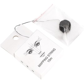 Herramienta de Línea de Hilo para Marcador de Cejas Microblading de Hilo de Mapeo Preentintado, Longitud de 10 M/32,8 Pies, Adecuada para Diseñadores de Cejas y Principiantes
