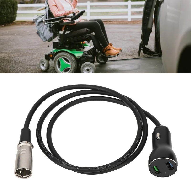 Wheelchair USB Adaptor Universal Fast Charging Wheelchair USB Adaptor for