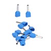 Ferrule Kit, TE7508 1000Pcs Wire Ferrules for Electricity for Equipment