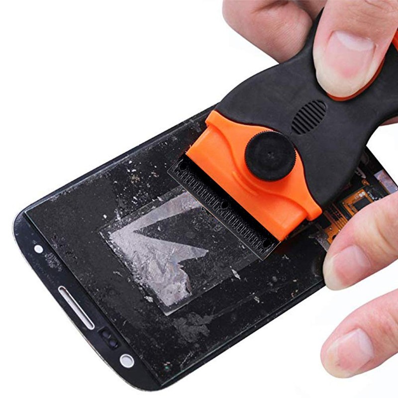 CANOPUS Plastic Razor Scraper Tool Non Scratch with 10 Double