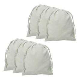 HARFINGTON 20pcs Velvet Gift Bags 3.9" x 4.7" Drawstring Jewelry Pouches Reusable Gift Packaging Storage Bags with Drawstring for Jewelry Bracelet Headphone Bead Gift Candy, Silver Gray