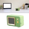 Retro Speaker TV Shaped Multifunctional Fashionable Time Speaker for Home