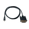System-S HDMI Cable 100cm Micro Male to DVI D 24+1