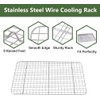 ROTTAY Baking Sheet, Half Sheet Pan with Cooling Rack Set