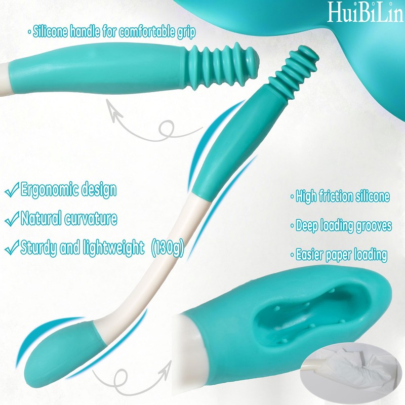 Bottom Buddy Wiping Aid*2,Upgraded Butt Wiper Tool for Women,15.75in Long