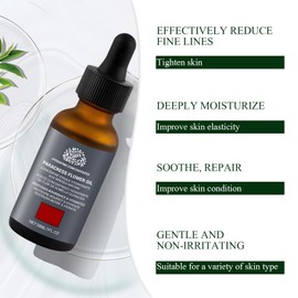2 Stück Facial Oil, Facial Serum Organic Natürliche Gesichtsbehandlung Extract Face Oil Feuchtigkeitsspendendes Anti-Falten Bio Gesichtsserum Feuchtigkeitsspendend für Alle Hauttypen Geeignet