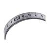 Boxonly Tape Measure Self-Adhesive Carbon Steel, Workbench Ruler, (Right to