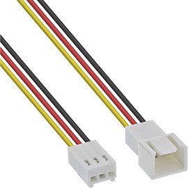 InLine 33328L Cable with Fan Power, Multicolor